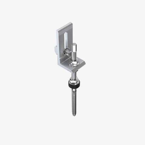 ENERACK/ POWERACK Tornillo hexagonal L con adaptador y abrazadera de carril (M10*250)