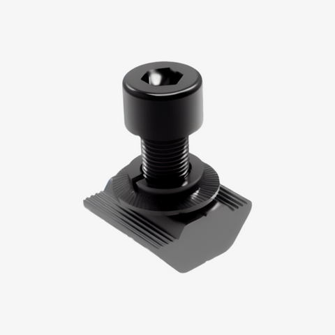 ENERACK/ POWERACK ERK, nut assembly with screw and washer set, black