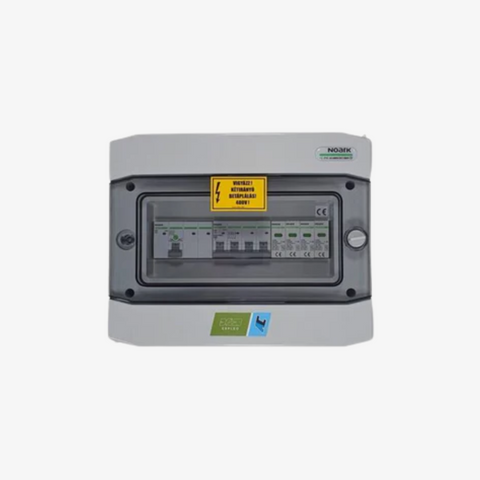 AC pre-assembled box 3Fp4-K32-M10Cp3-M6Cp1-T1+2-IP65