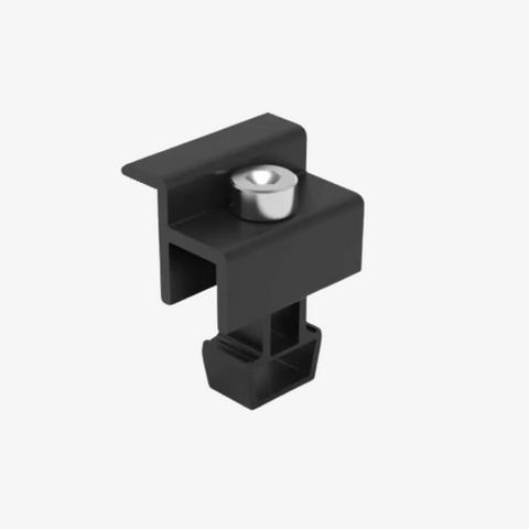 ENERACK/POWERACK end clamp 30&35 mm, black